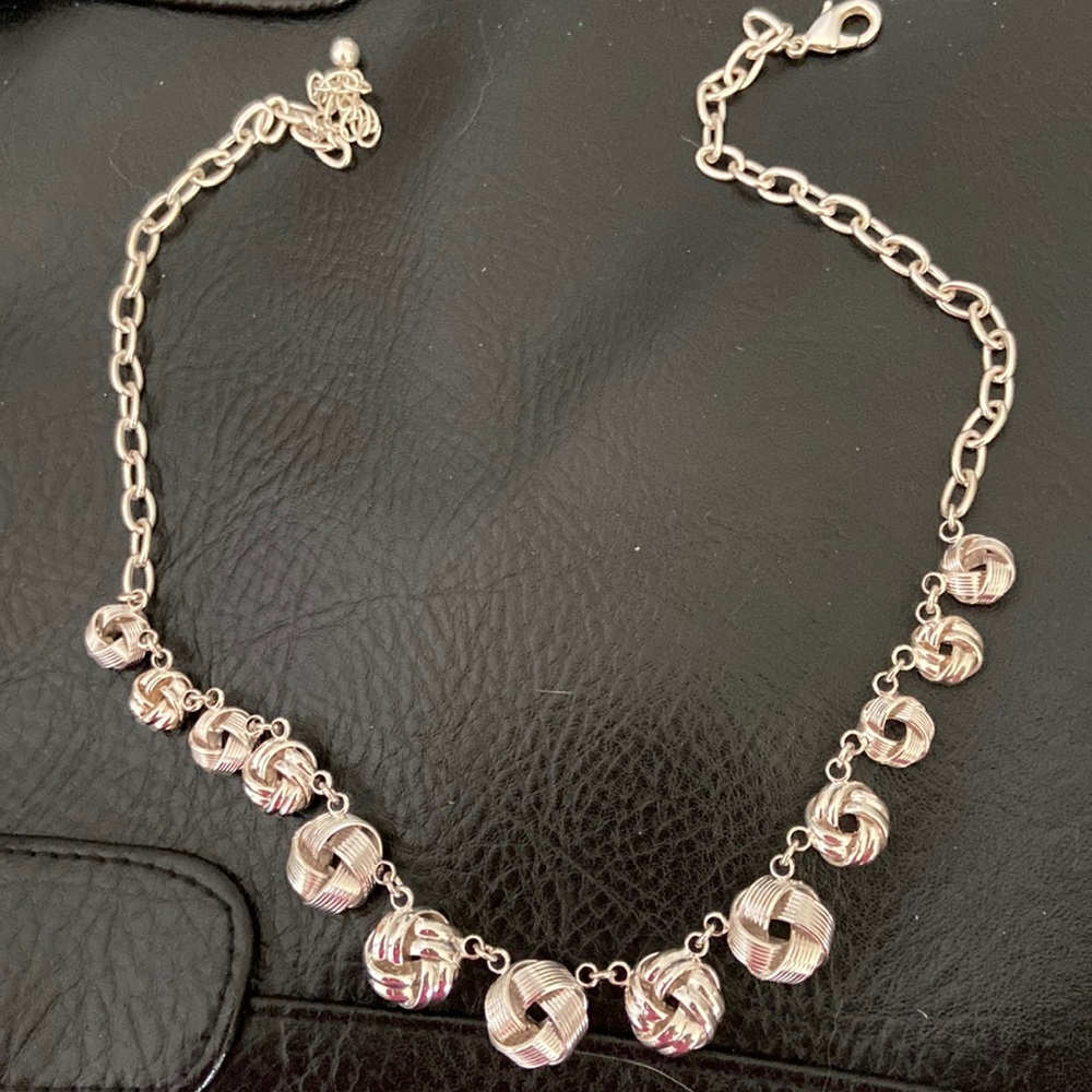 Silver necklace